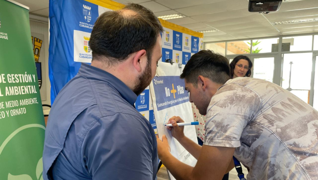 /frontel-y-municipio-de-curanilahue-inician-campana-de-recoleccion-de-pilas