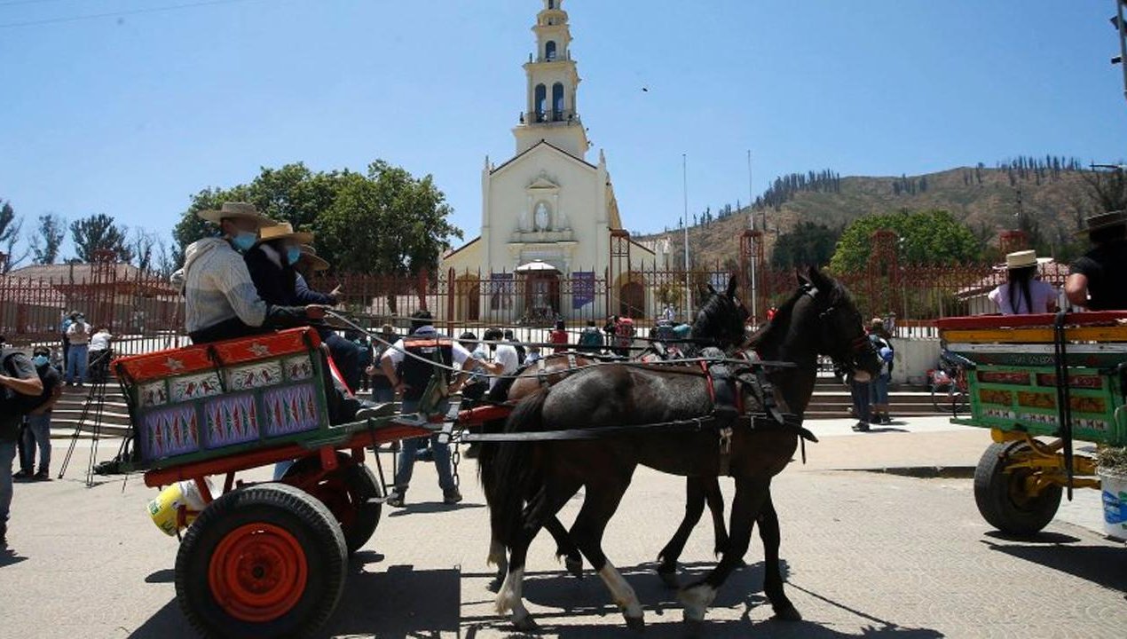 /caballo-muere-por-estres-termico-en-medio-de-peregrinacion-a-lo-vasquez