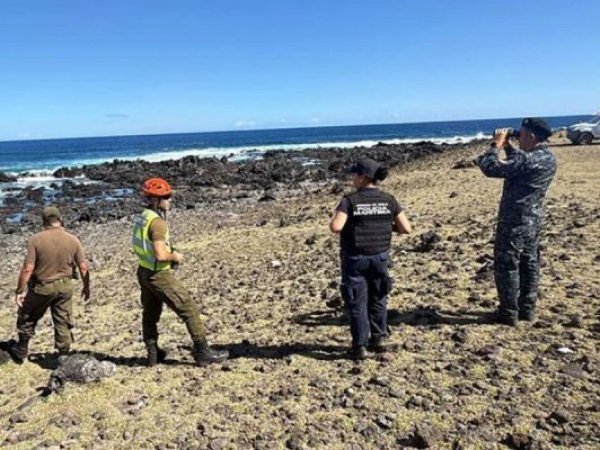 Fiscalía definirá si extiende plazo de búsqueda de desaparecido en Rapa Nui tras cumplirse una semana