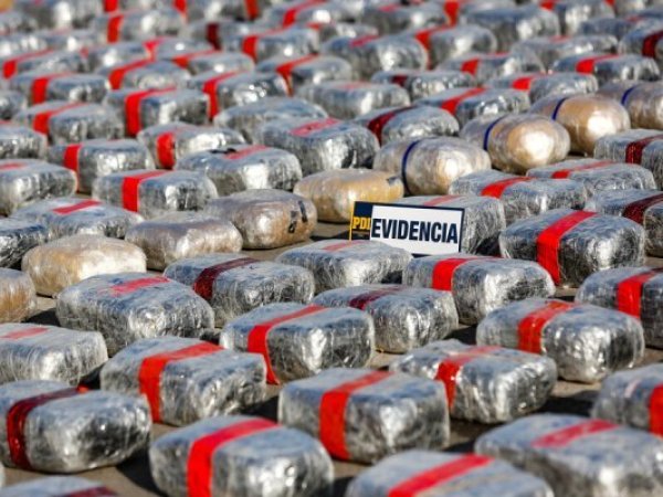 Más de 68 toneladas de droga fueron decomisadas desde tres contenedores provenientes de Bolivia