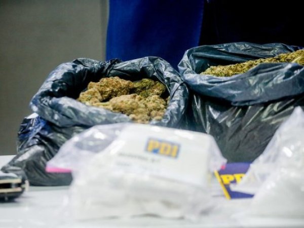 PDI y Fiscalía de Calama desarticularon acopio de droga de ciudadanos bolivianos en la Provincia del Loa